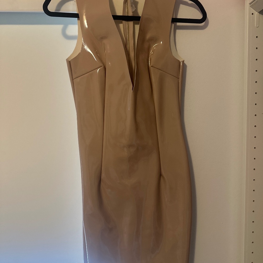 Oh Polly leather dress size US4